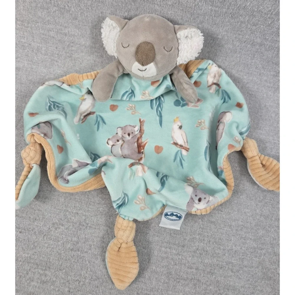 Mary Meyer Little Knottie Down Under Sleepy Koala Baby Lovey Security Blanket